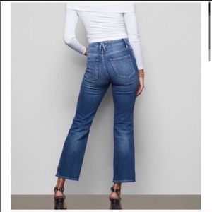 NWOT Good American Good Curve Straight Leg Jean 14